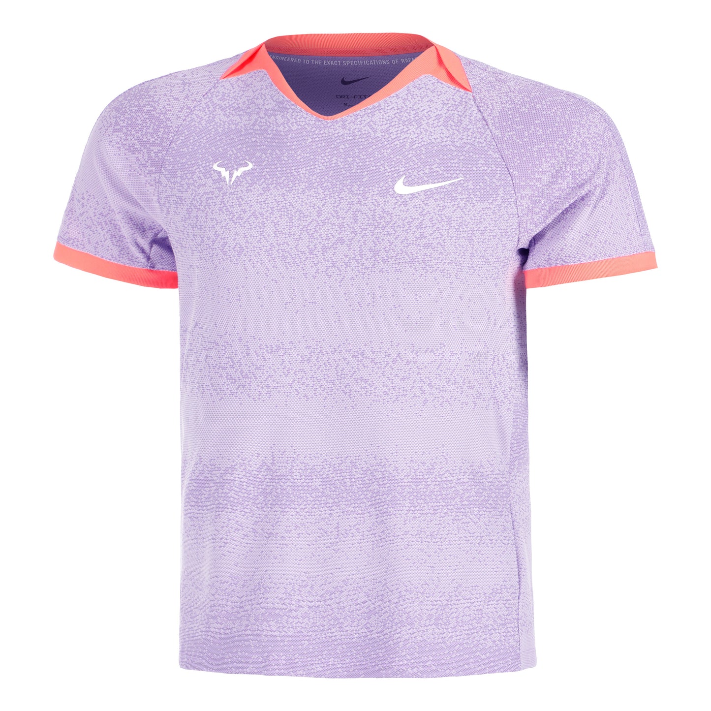 Nike Rafa Court Dri-Fit Advantage T-shirt Hommes - violet, orange
