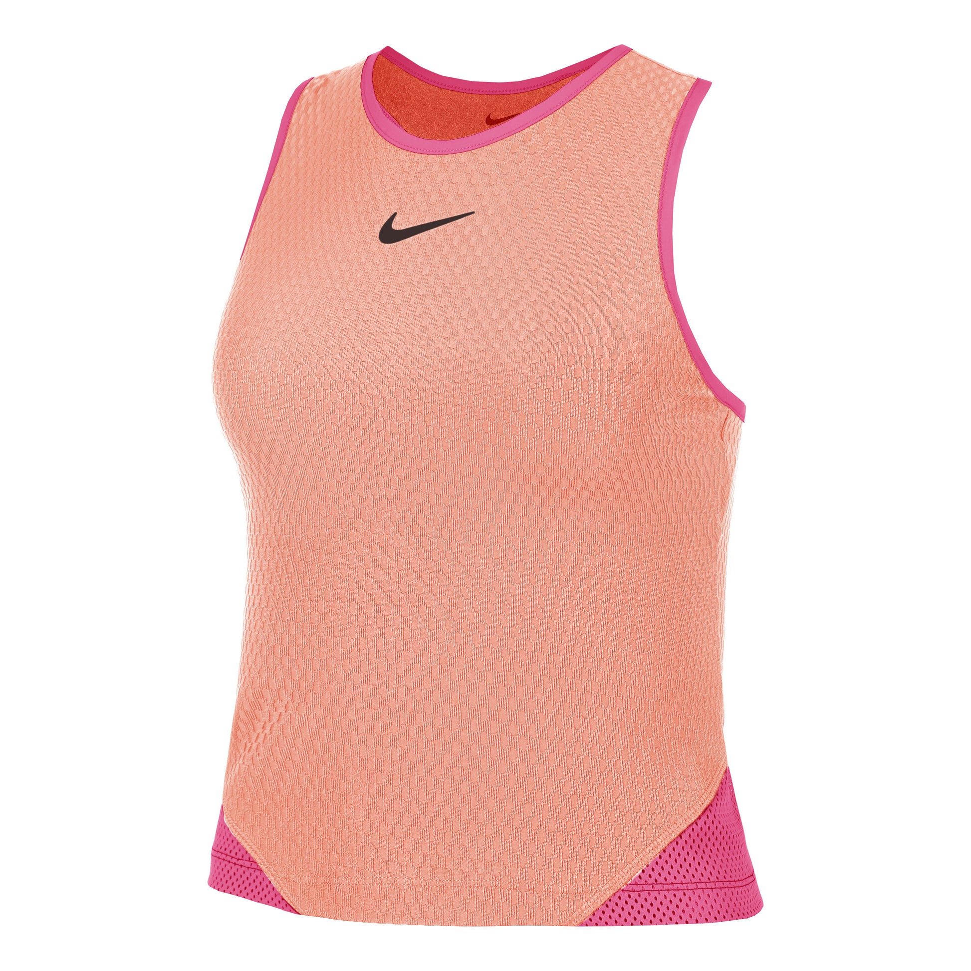 Nike Dri-Fit Court Slam Tanktop Dames - oranje,