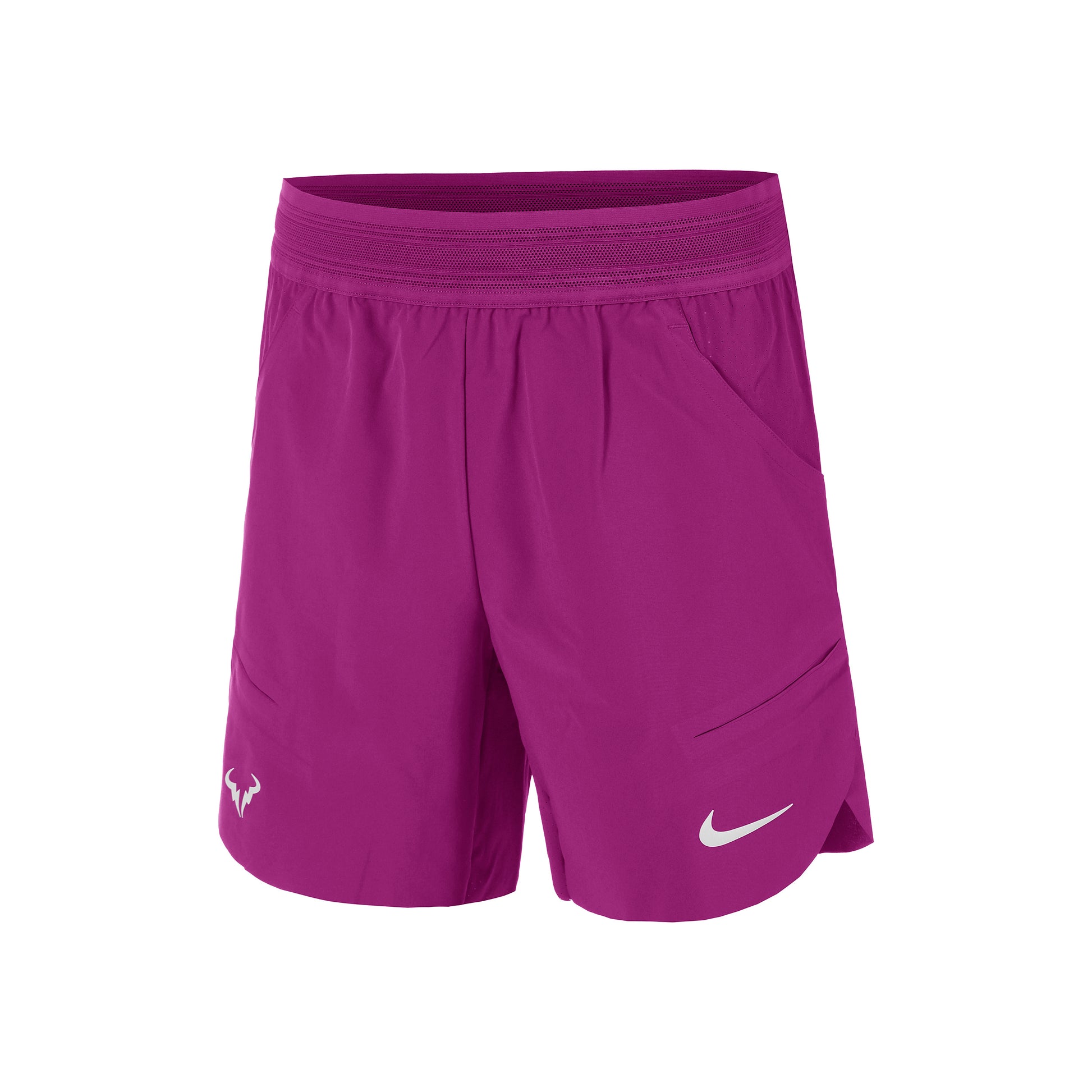 Nike Dri-Fit RAFA MNK 7in Shorts Hommes - berry,