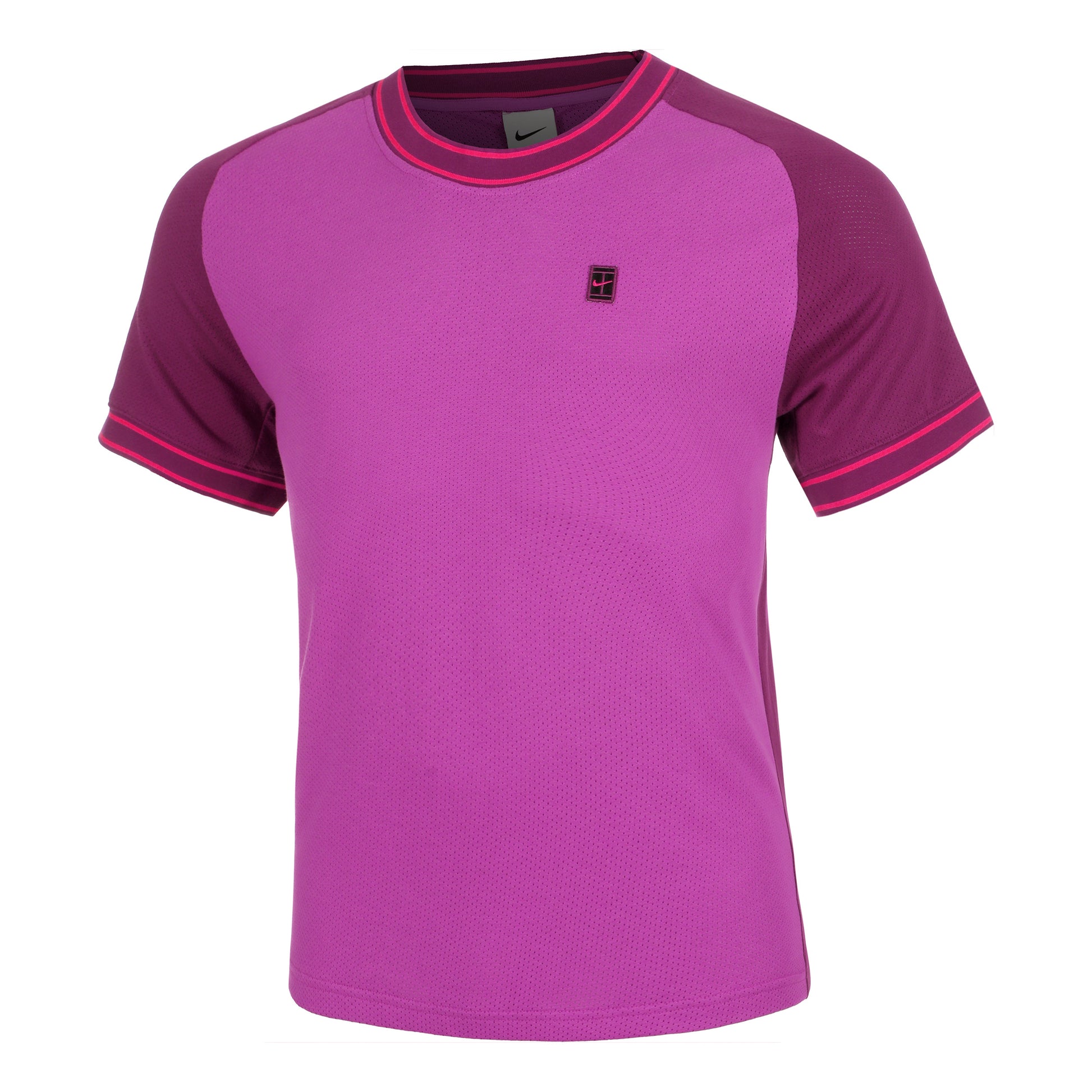 Nike Court Heritage T-shirt Heren - pink,