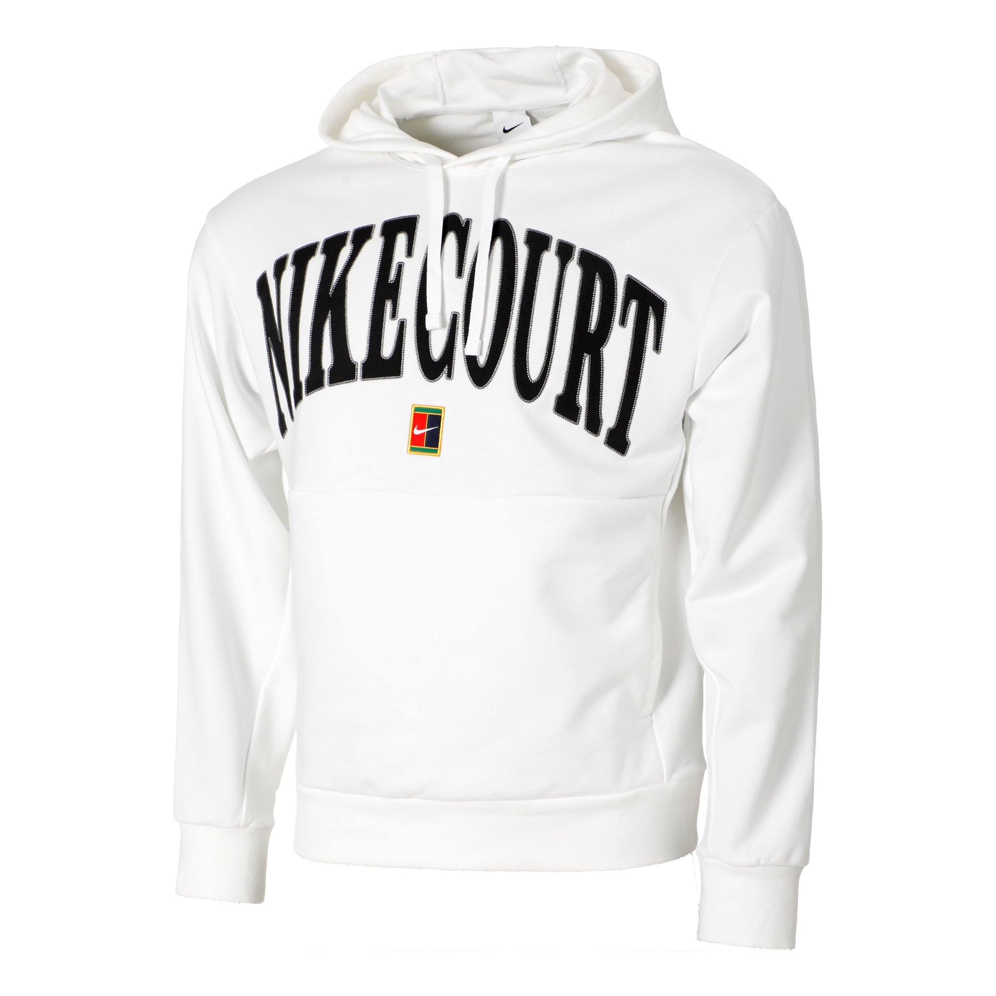 Nike Dri-Fit Fleece Heritage Sweat À Capuche Hommes-Blanc,Noir