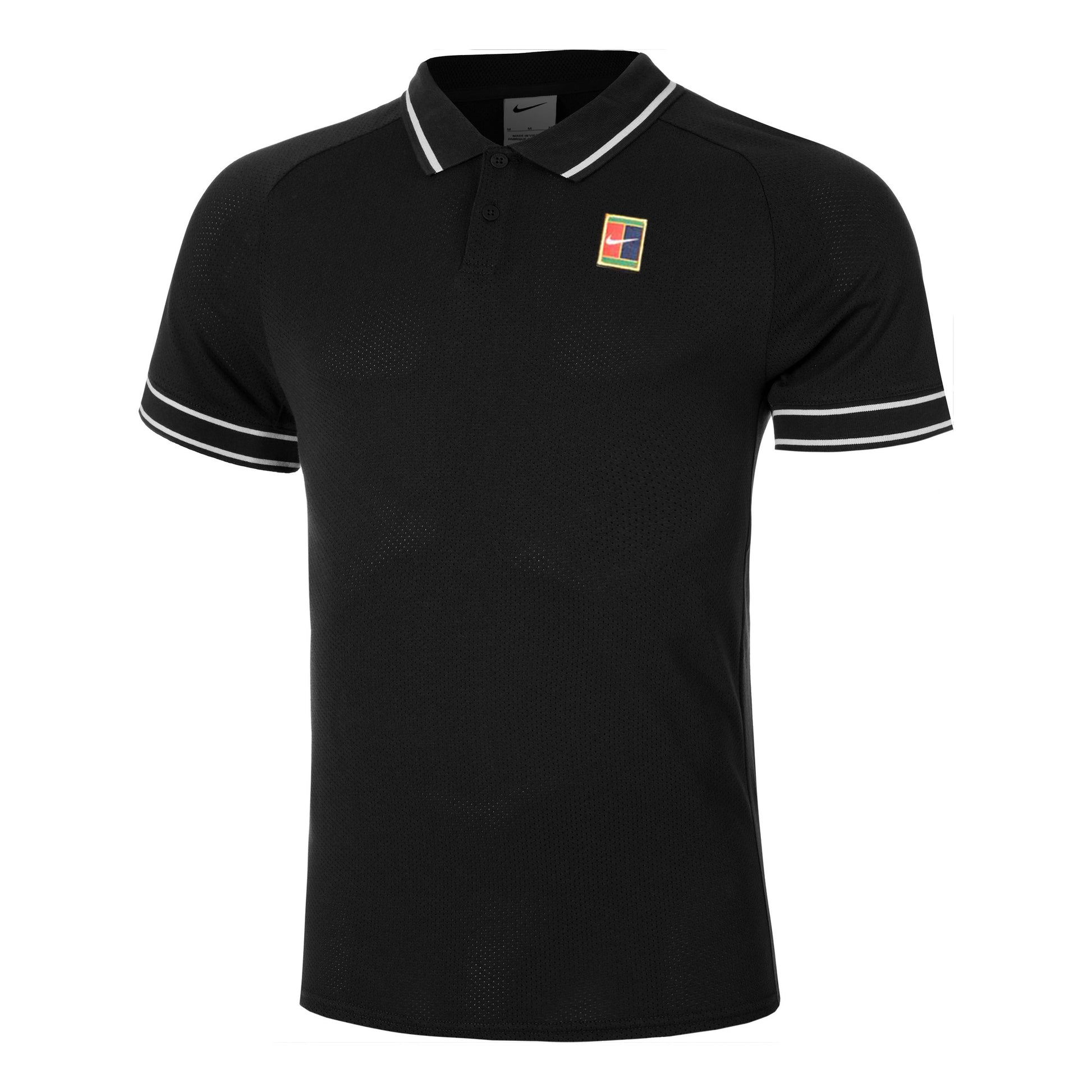 Nike Heritage Polo Heren-Zwart