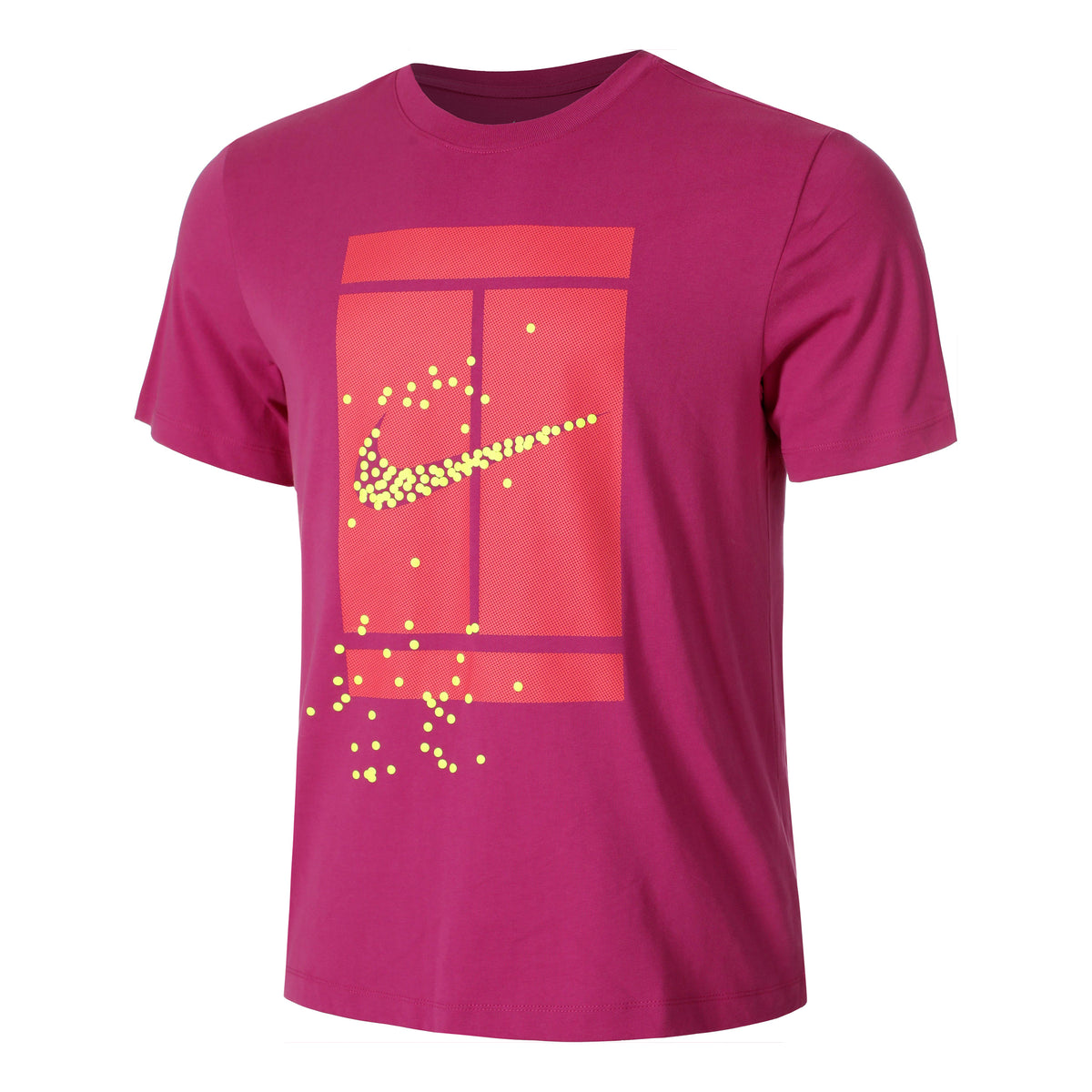 Nike Tee Heritage OC T-shirt Heren - pink, koraal