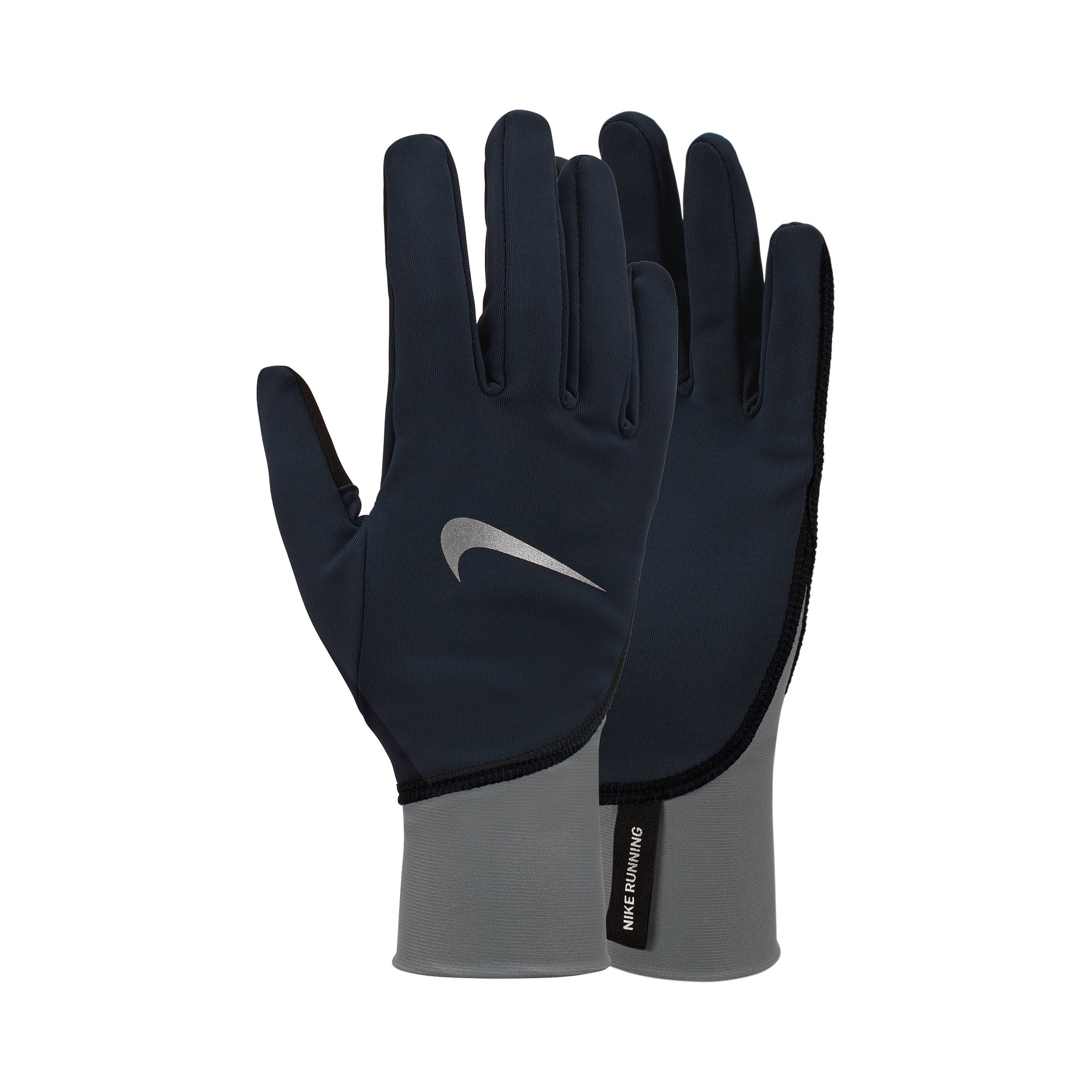 Nike Pacer Midweight Gants De Running-Noir,Gris Clair