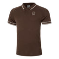 Court Heritage Polo Hommes-Marron