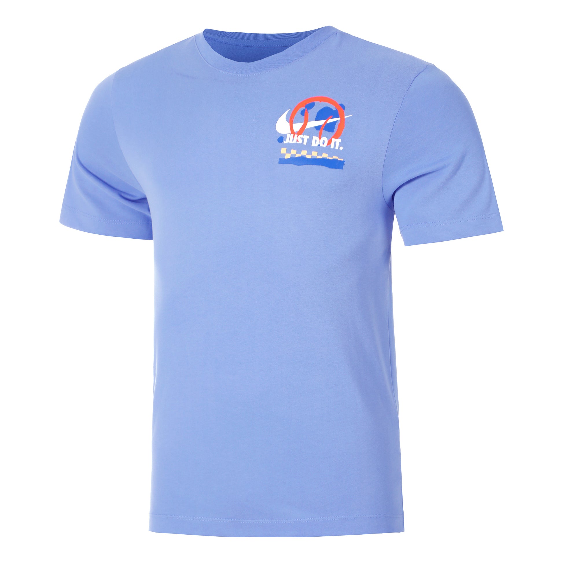 Nike Dri-Fit OC T-shirt Heren - lichtblauw, veelkleurig