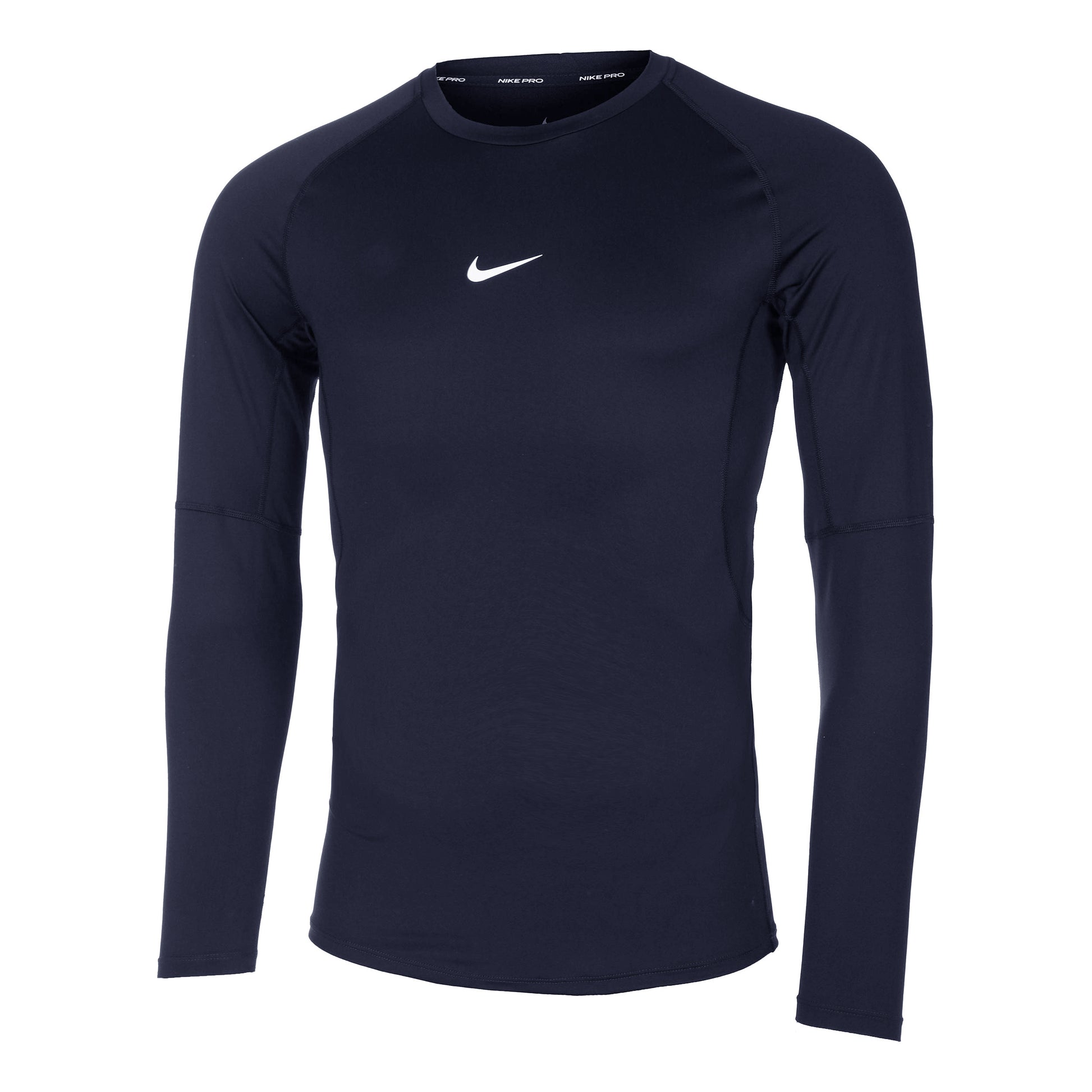 Nike Dri-Fit Longsleeve Heren - donkerblauw,