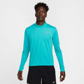 Pacer Half-Zip Maillot de course Hommes - turquoise