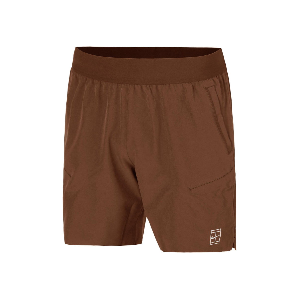 Nike Court Dri-FIT Advantage 6in Shorts Heren - bruin,