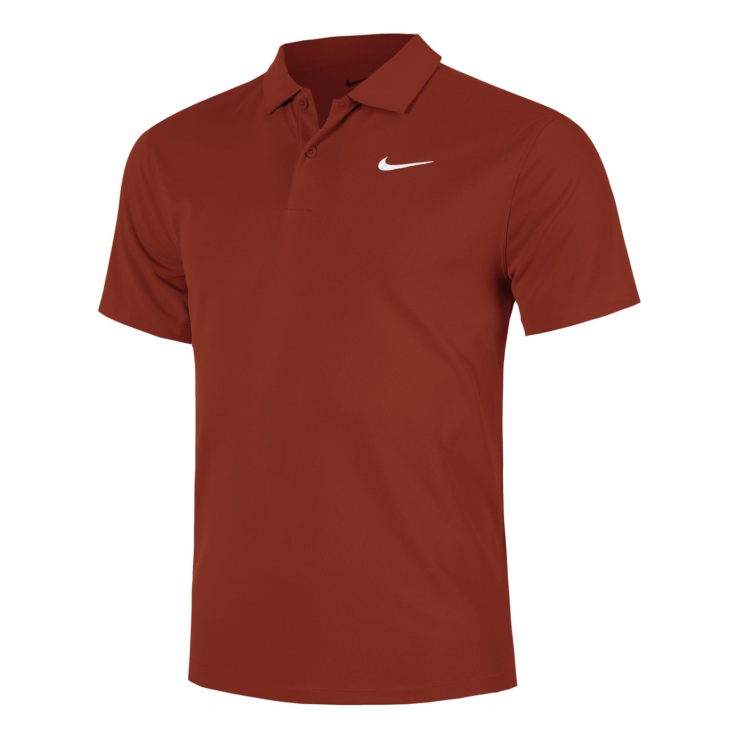 Nike Dri-Fit Victory Court Solid Polo Hommes - rouille