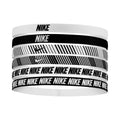Nike Flex Classic Printed Haarband Verpakking 6 Stuks-Wit,Zwart