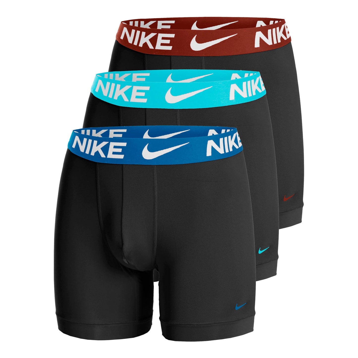 Nike Essential Micro Boxershort Verpakking 3 stuks Heren - groen, blauw