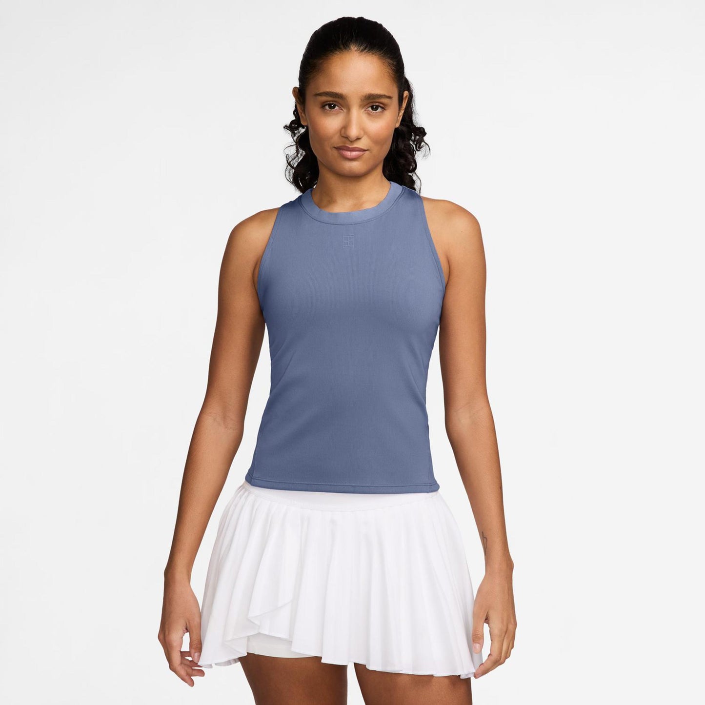 Nike Court Dri-Fit Advantage Tanktop Dames-Blaugrau