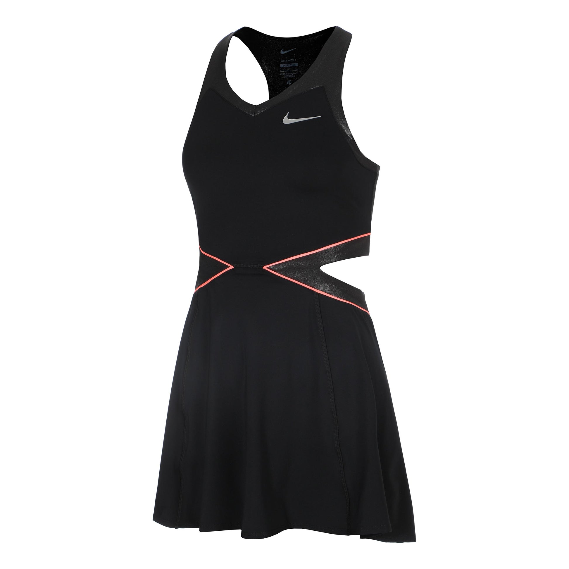 Nike Court Dri-Fit Slam Robe Femmes-noir