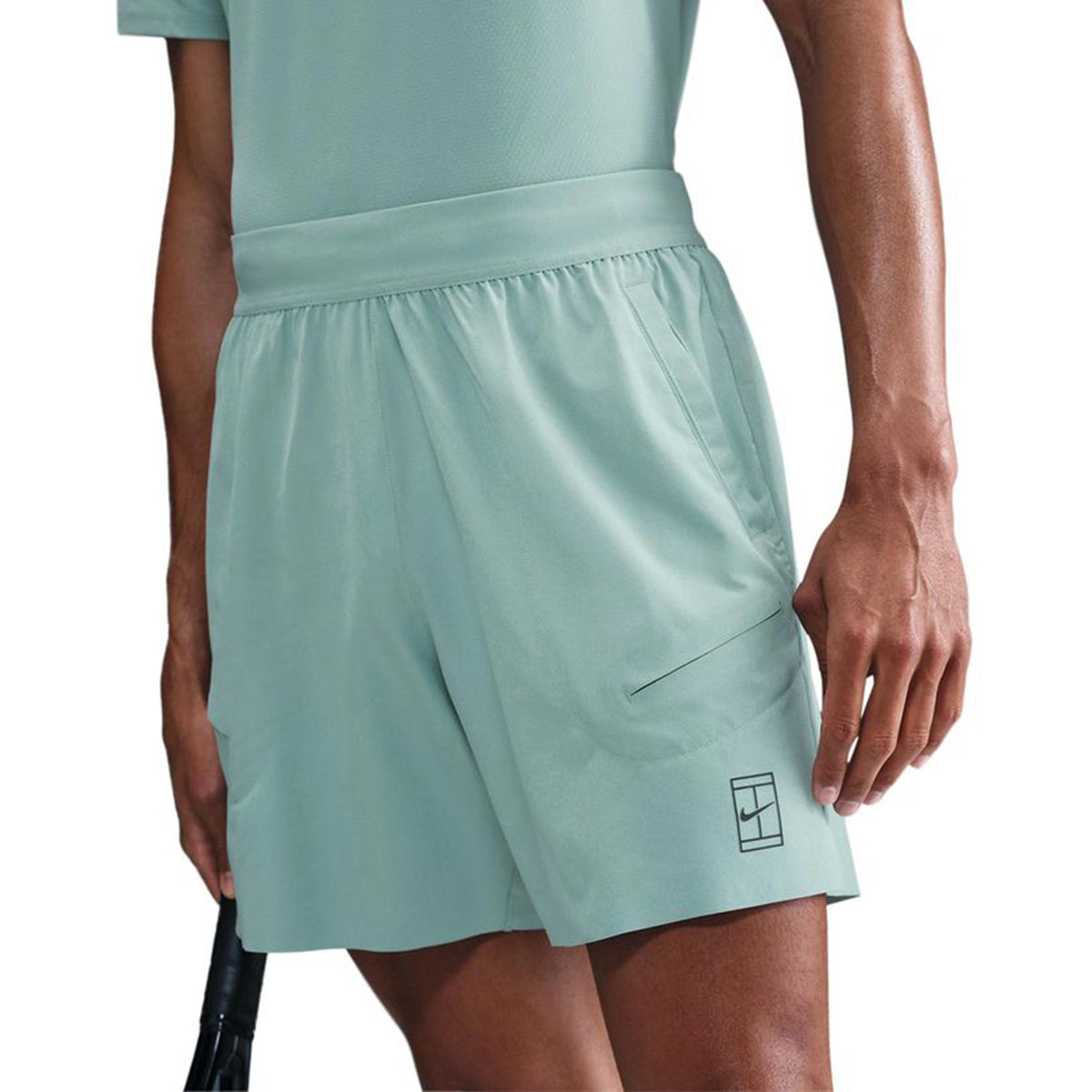 Nike Court Dri-Fit Advantage 6in Shorts Heren-Blaugrau