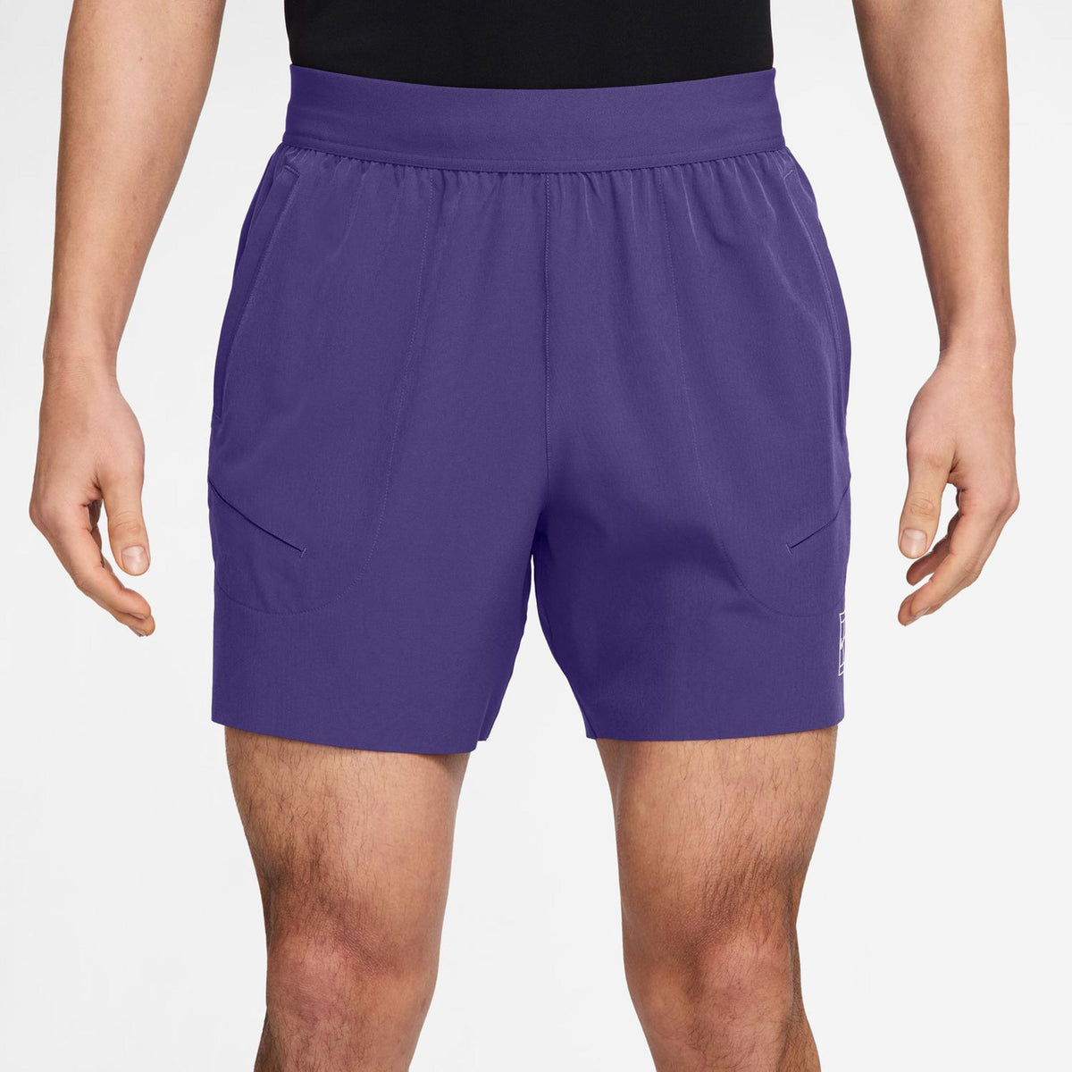 Nike Court Dri-Fit Advantage 6in Shorts Heren-Paars