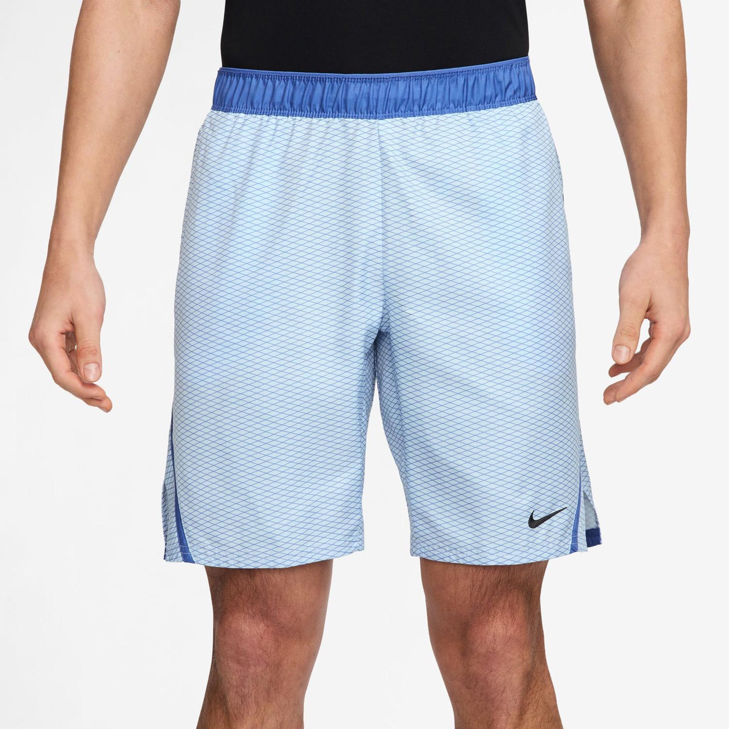 Nike Court Dri-Fit Victory 7in Aop Shorts Heren-Lichtblauw