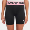 Dri-Fit Pro 5in Short avec poche-balles Filles - noir