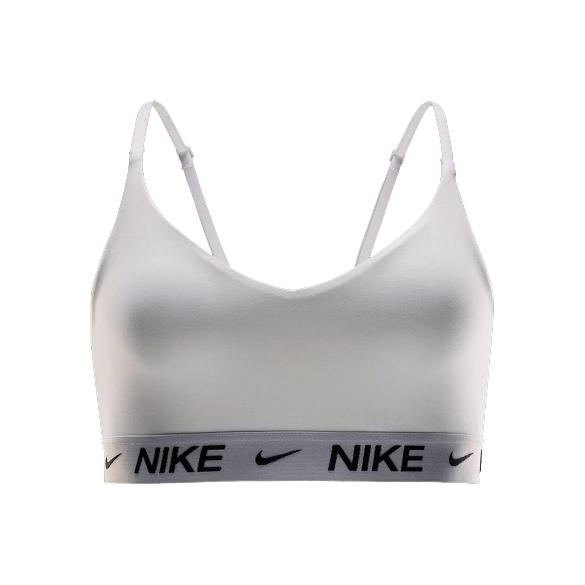 Nike Dri-Fit INDY LGT Support Soutien-gorge sport Femmes-blanc, noir