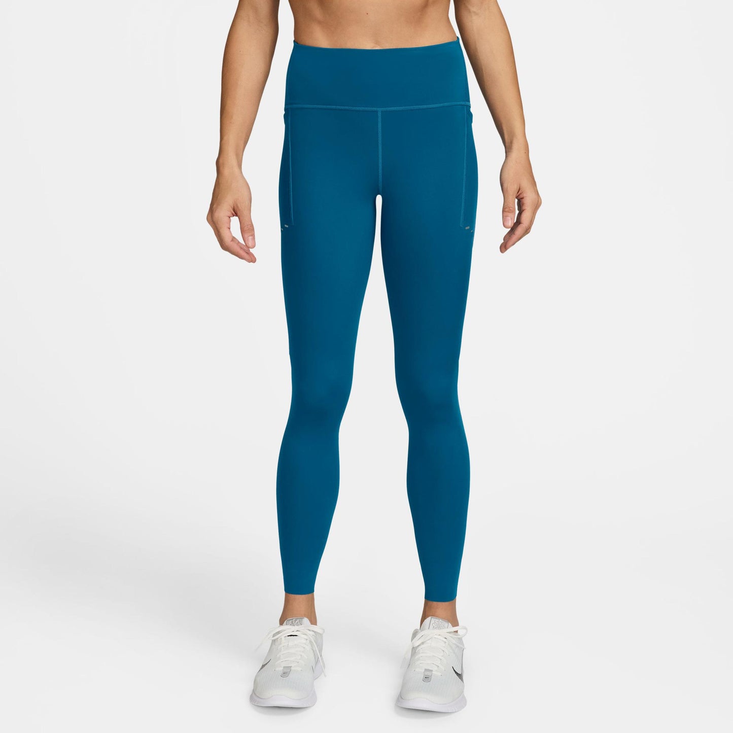 Nike Swift Collant de course Femmes - vert, argent