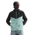 Stride Veste running Hommes - noir, turquoise