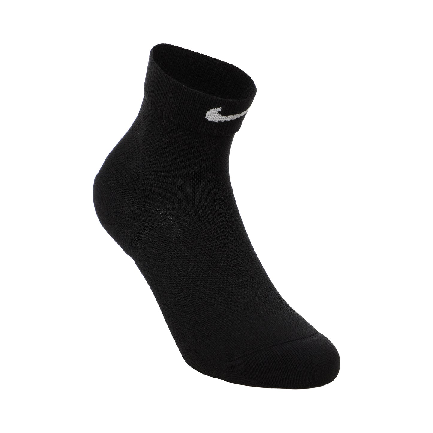 Nike Fast Midweight Ankle Hardloopsokken Unisex - zwart, grijs