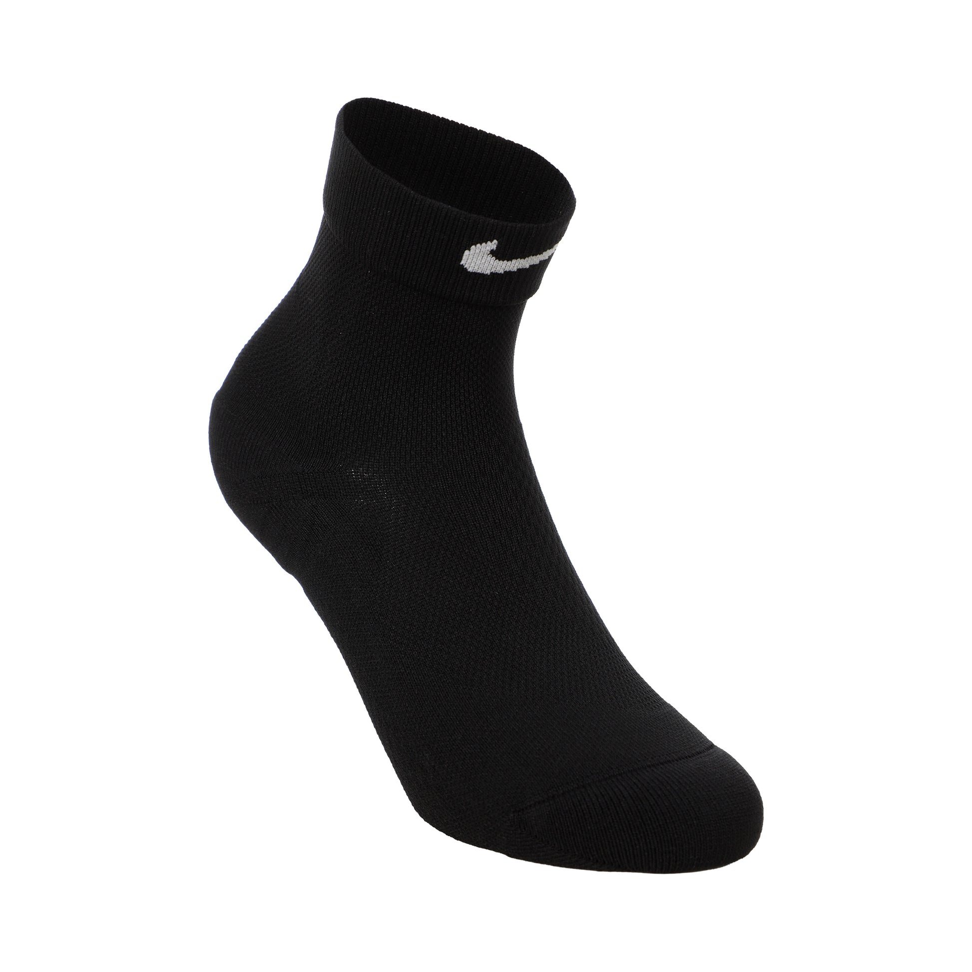 Nike Fast Midweight Ankle Hardloopsokken Unisex - zwart, grijs