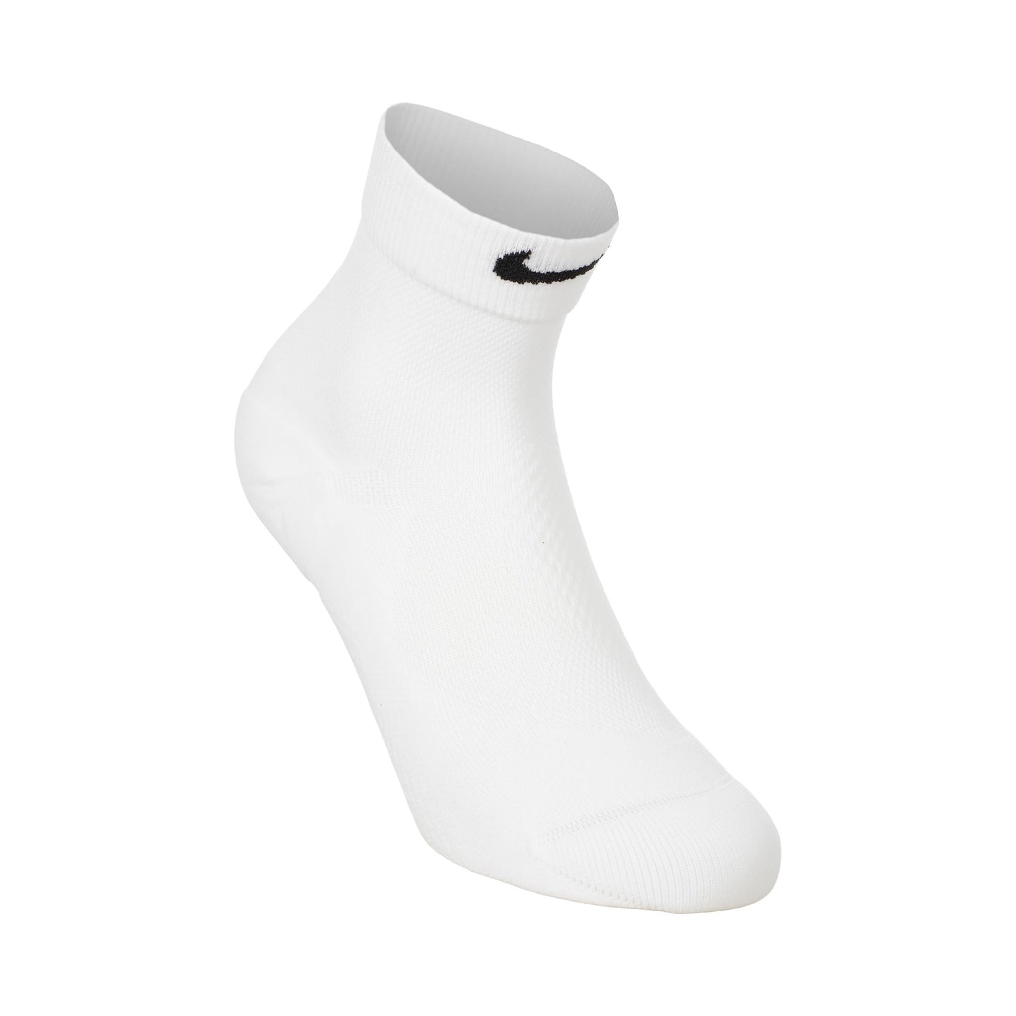 Nike Fast Midweight Ankle Hardloopsokken Unisex - wit, neongroen