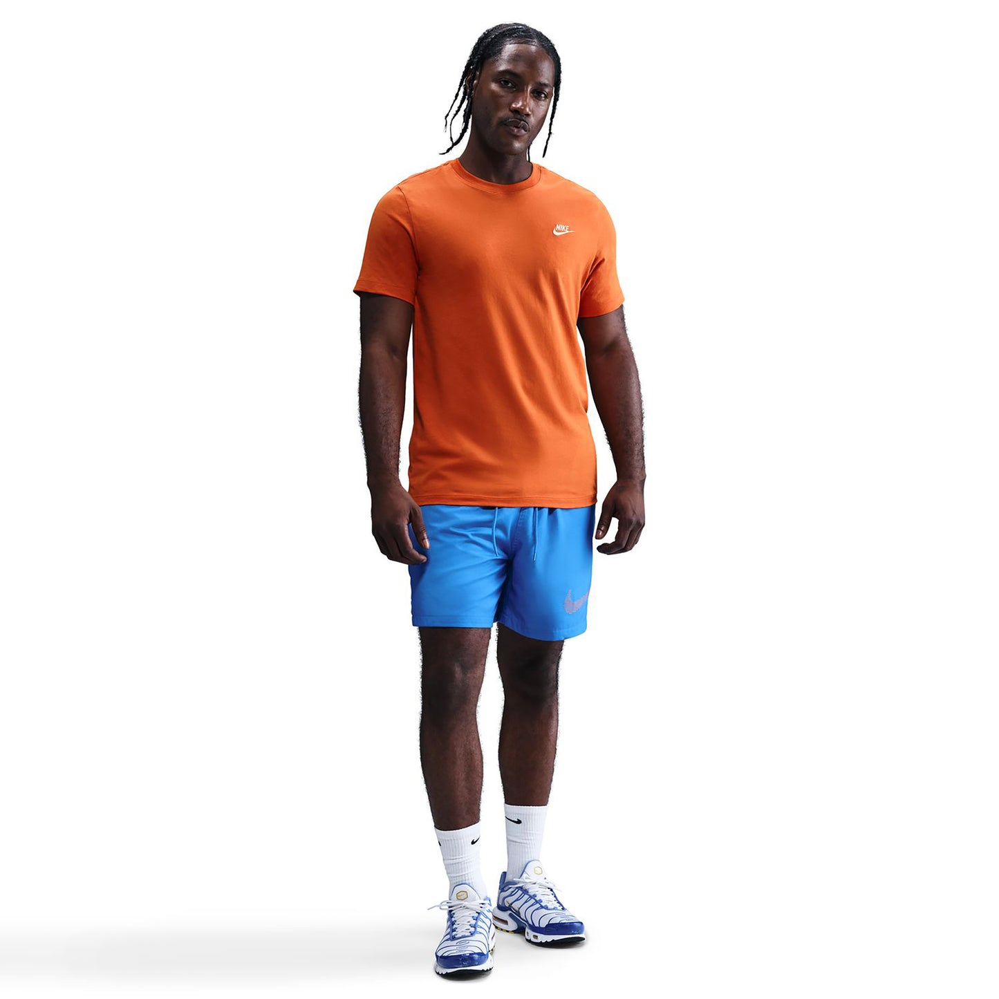 Nike Sportswear Club T-shirt Heren-oranje