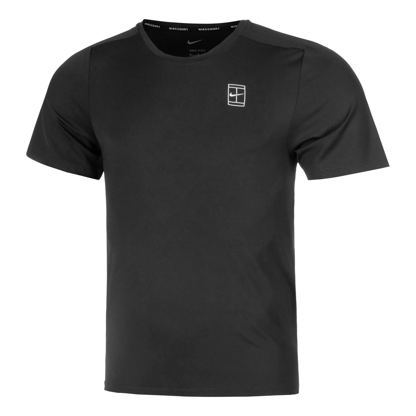 Nike Court Dri-Fit Advantage T-shirt Heren-Zwart,Wit