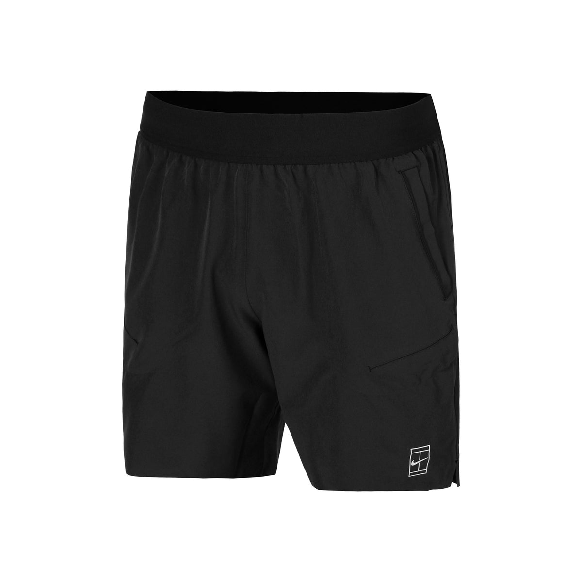 Nike Court Dri-Fit Advantage 6in Shorts Heren-Zwart,Wit