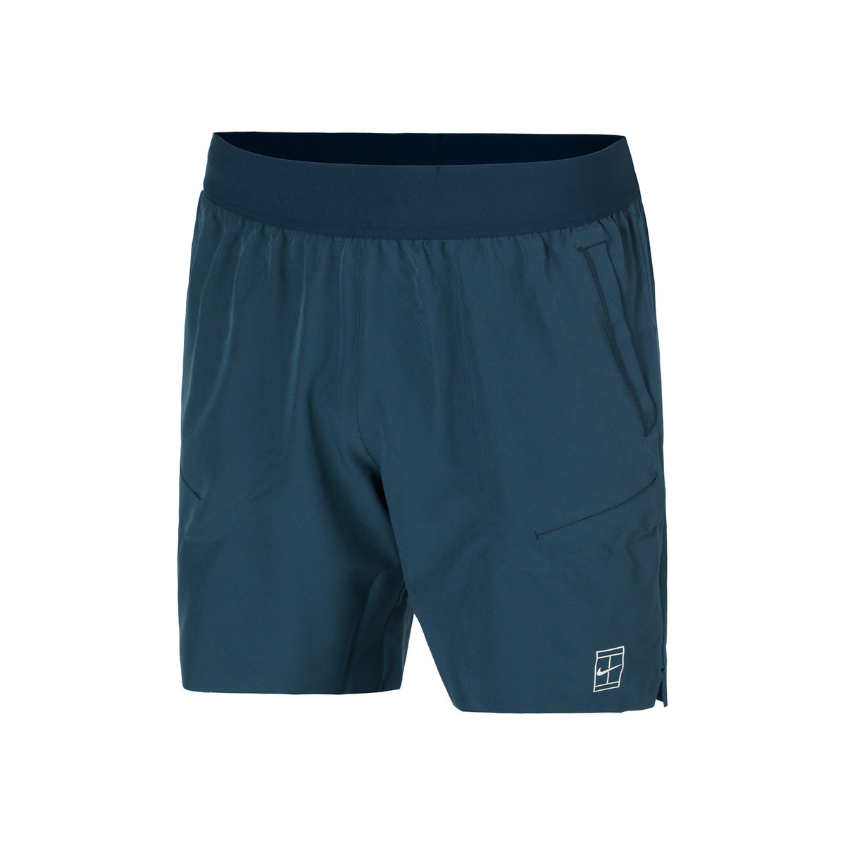 Nike Court Dri-Fit Advantage 6in Shorts Heren-Donkerblauw,Wit