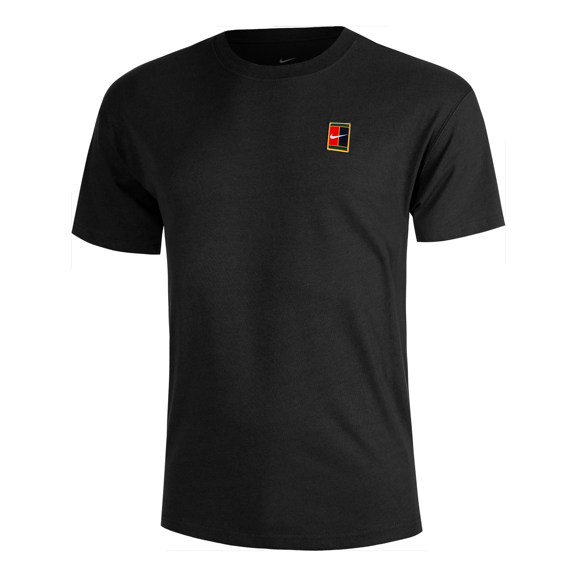 Nike Court Tee Max 90s Original Content T-shirt Heren-Zwart