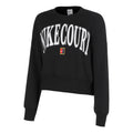 Court Phoenix Fleece Crew Heritage Sweatshirt Dames-Zwart,Zwart