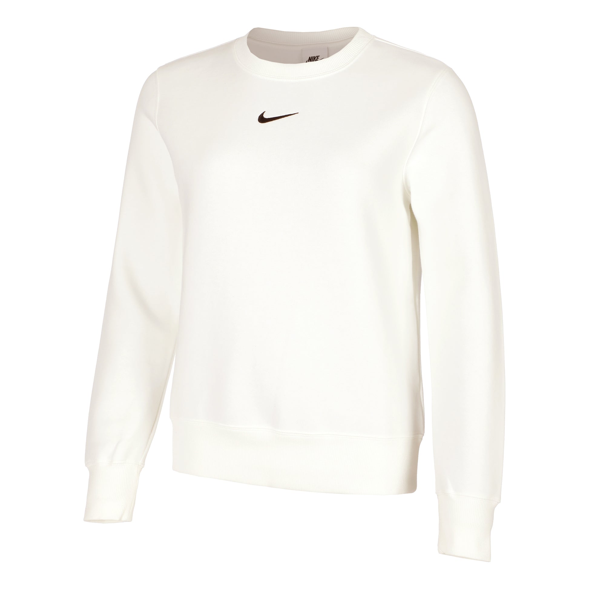 Nike Phoenix Fleece Crew Sweatshirt Dames - wit, zwart