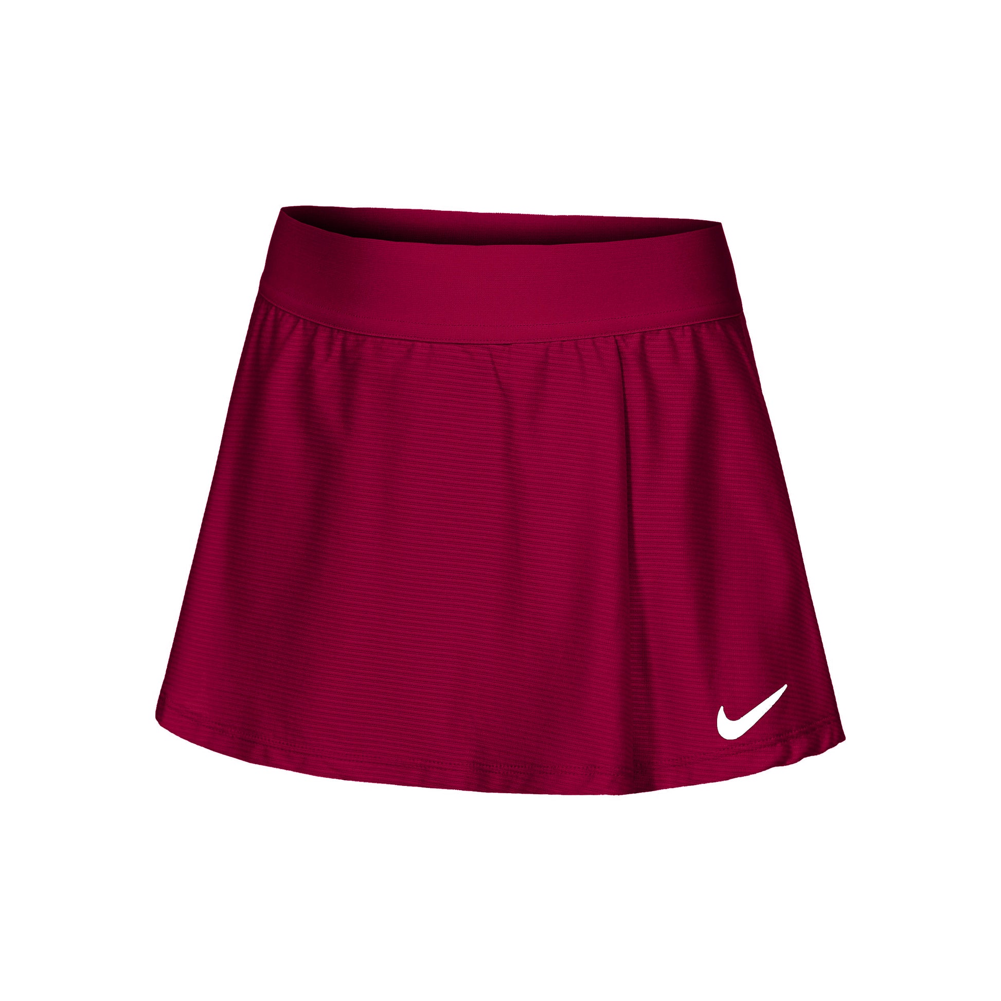 Nike Court Dri-Fit Victory Flouncy Jupe Filles-Rouge,Blanc