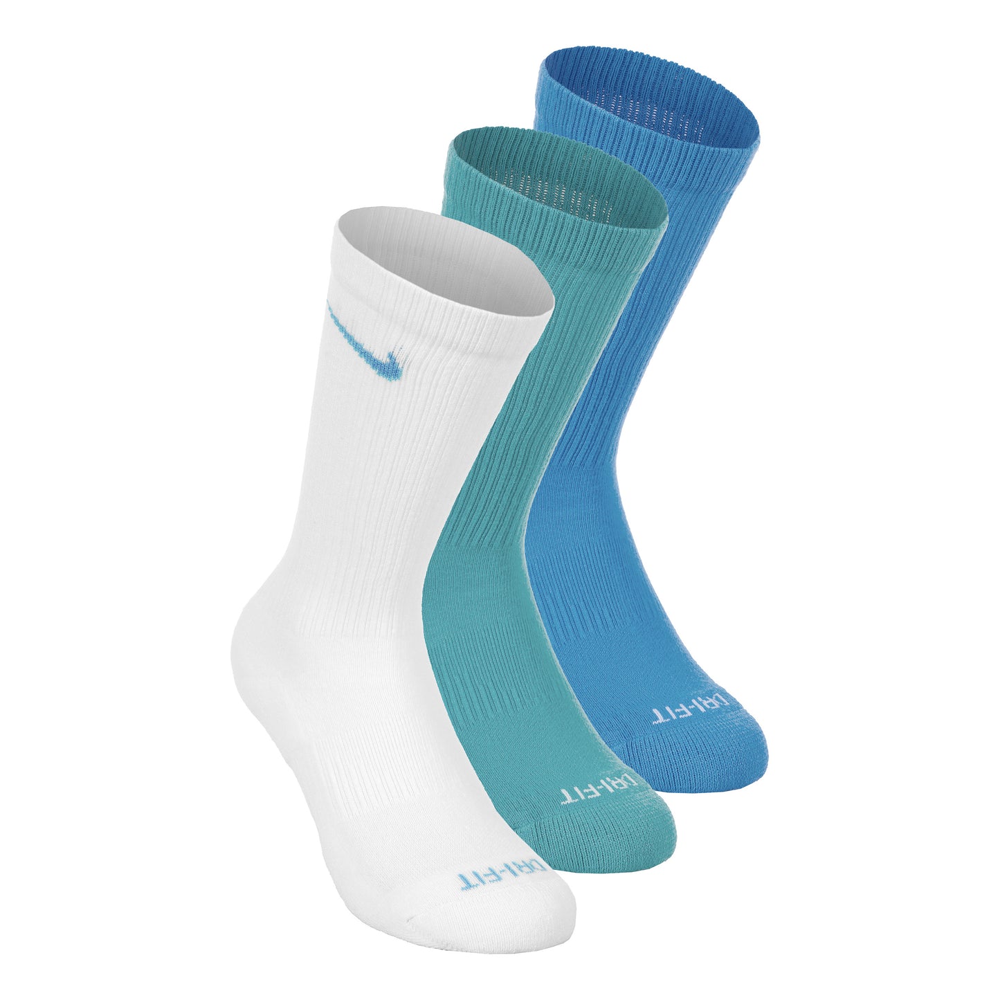 Nike Everyday Plus Cushioned Tennissokken Verpakking 3 stuks Unisex - veelkleurig, salie