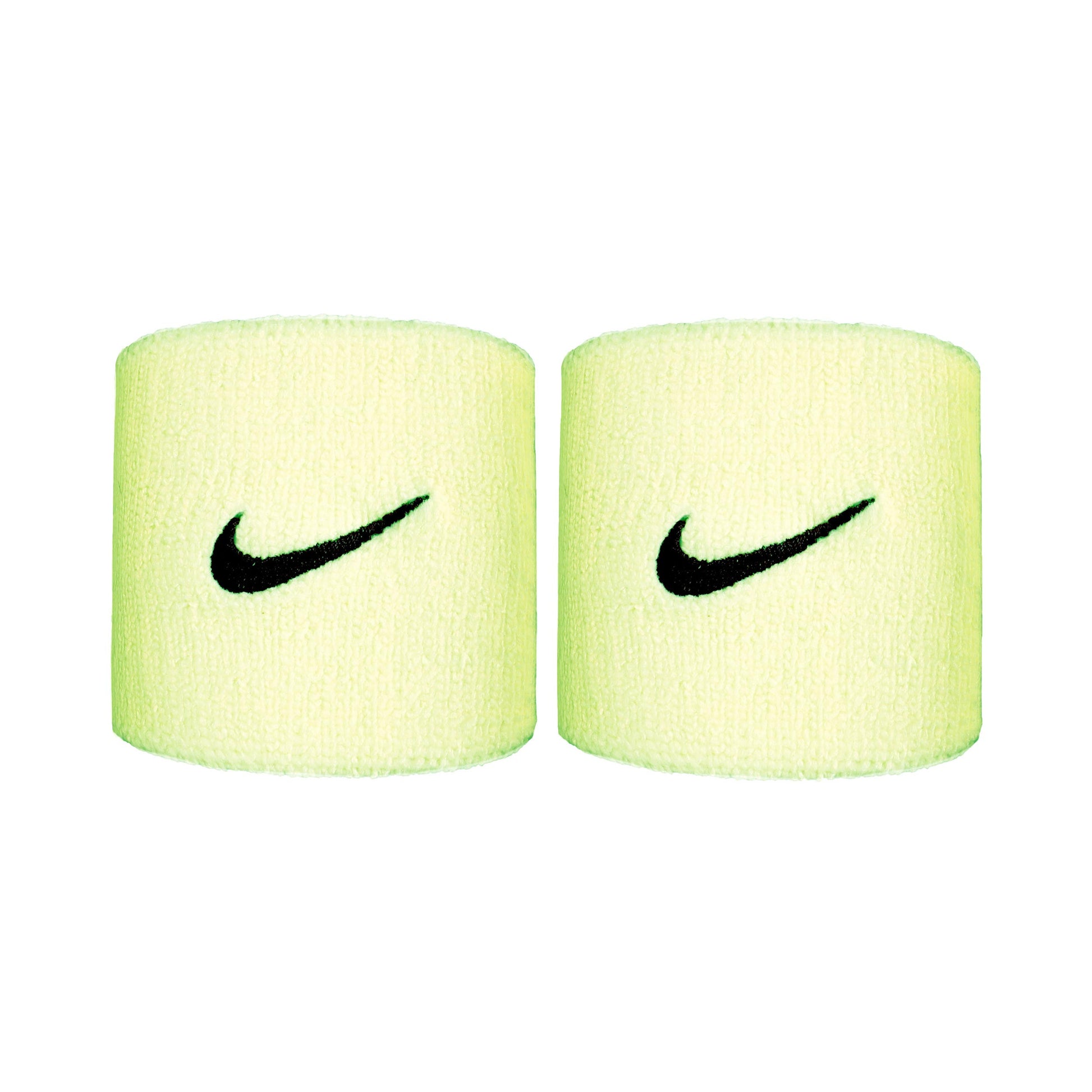 Nike Tennis Premier Zweetband Verpakking 2 stuks kort - citroengeel