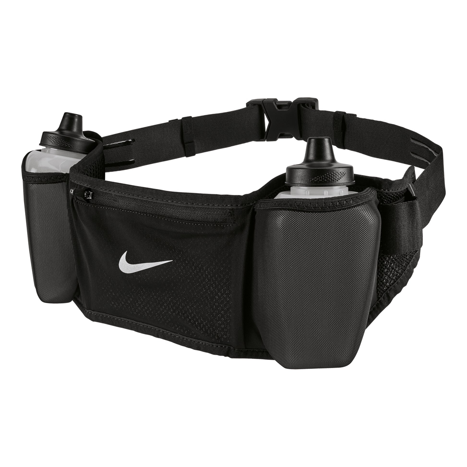 Nike Flex Flex Stride Double Bottel 709ml Drinkgordel - zwart