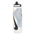 Refuel Grip 946ml Gourde-Transparent, Noir