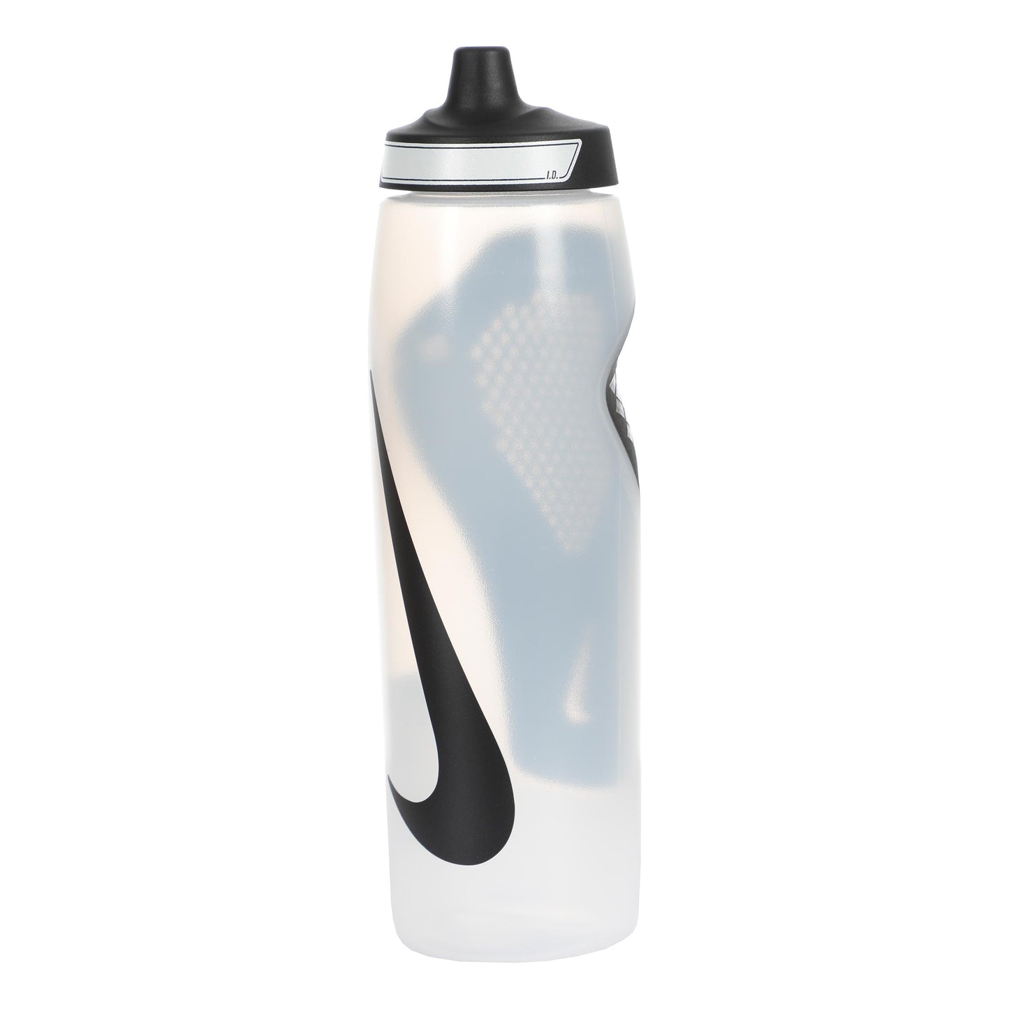 Nike Refuel Grip 946ml Gourde-Transparent, Noir