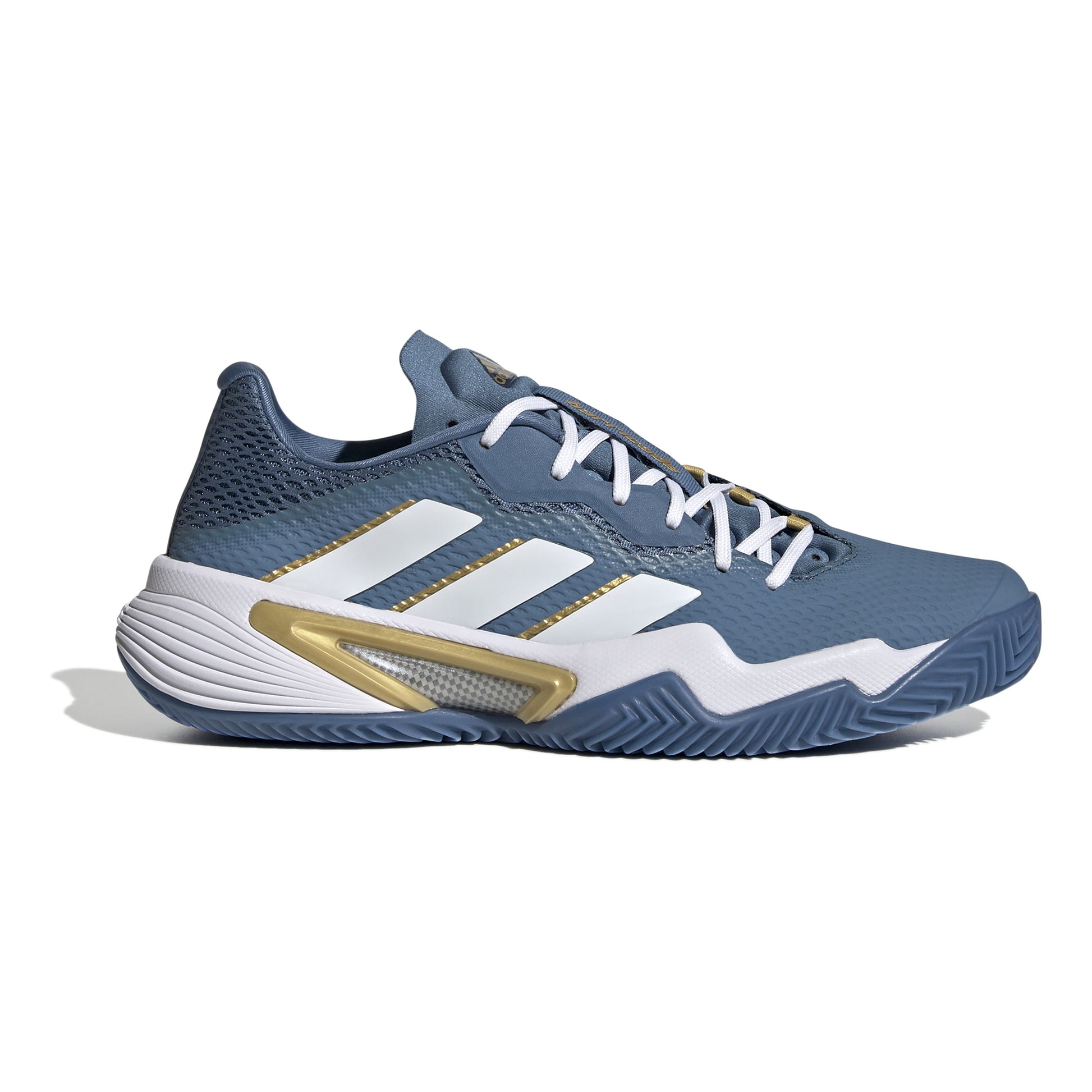 adidas Barricade 13 Chaussure terre battue Femmes - bleu, or