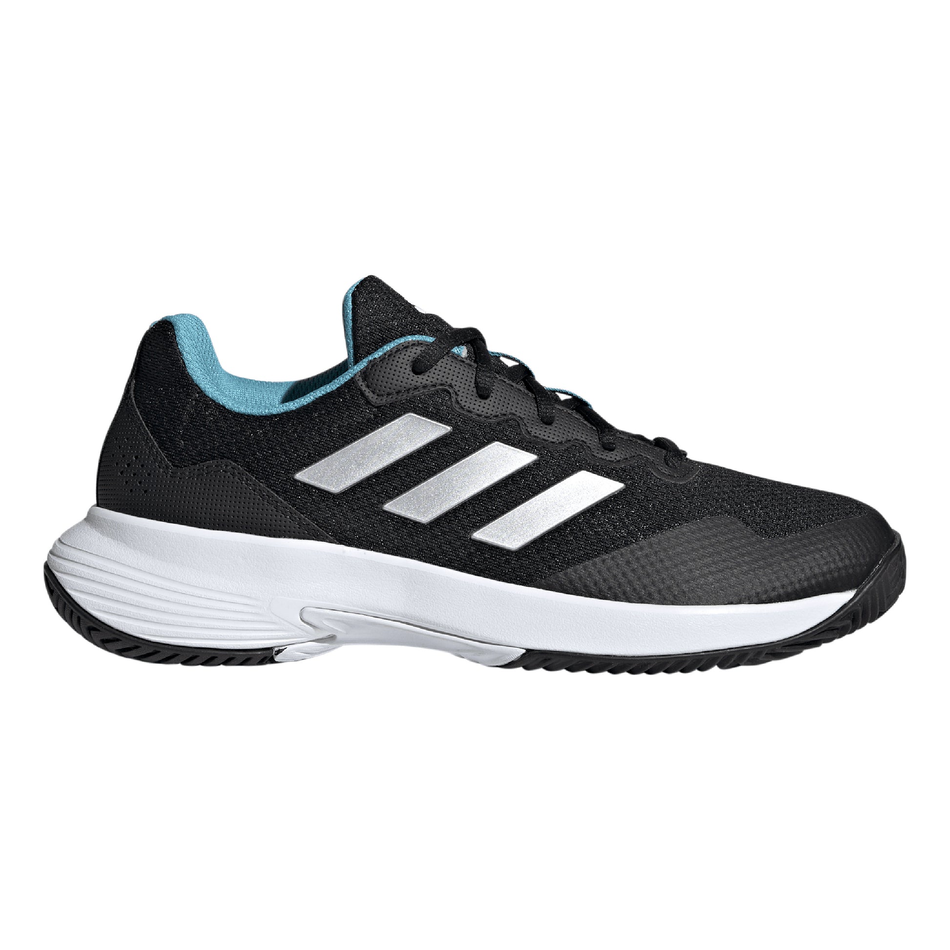adidas Gamecourt 2 Allcourt schoen Dames - zwart, zilver