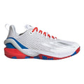 Adizero Cybersonic Allcourt schoen Heren - wit, rood