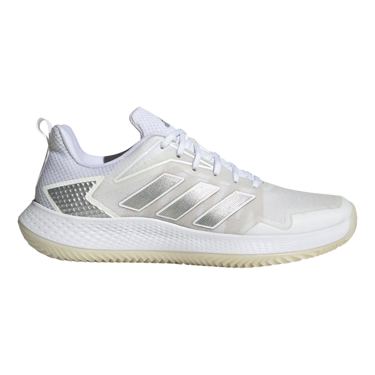 adidas Defiant Speed 2 Gravelschoen Dames - wit, zilver