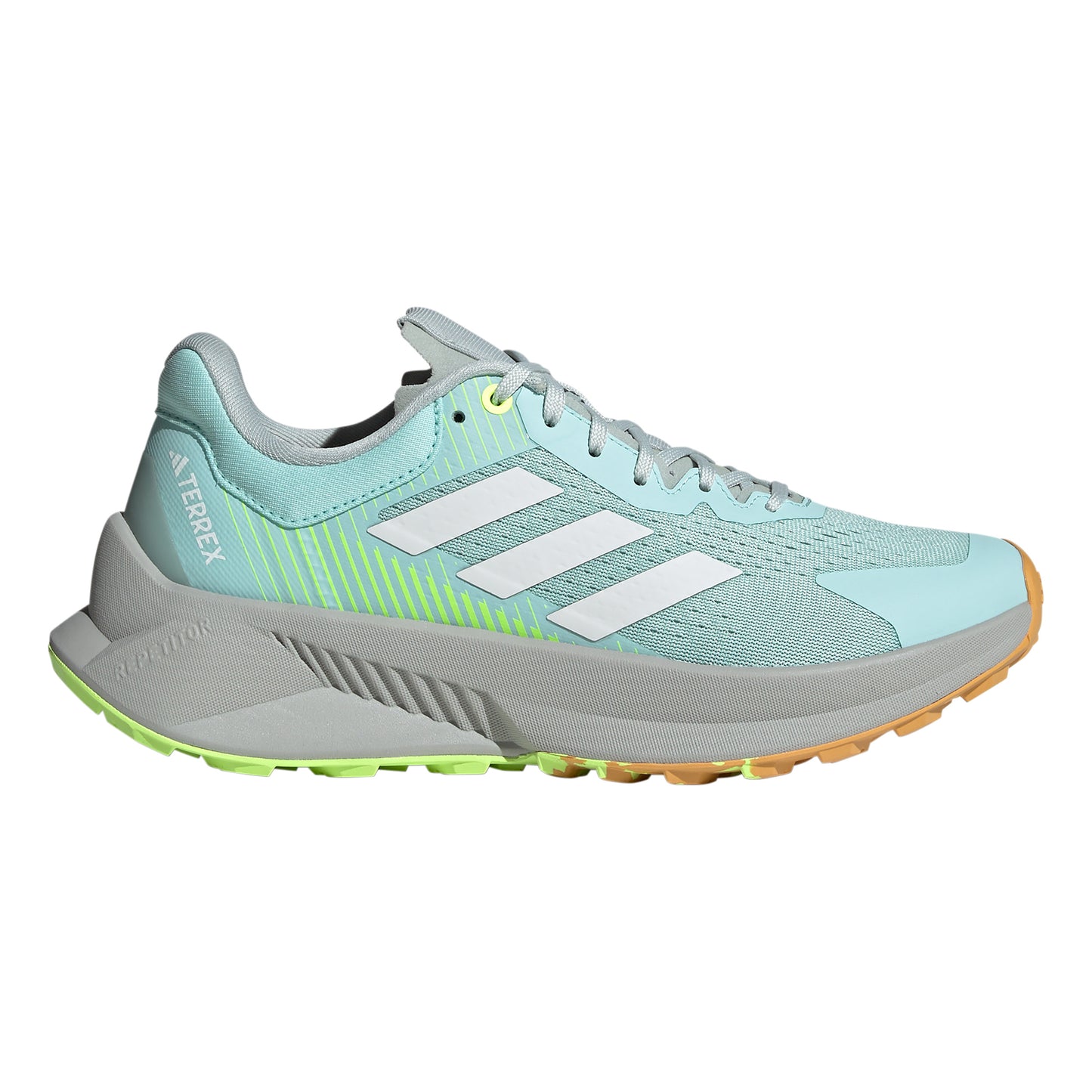 adidas Terrex Soulstride Flow Trailschoen Dames - grijs, wit