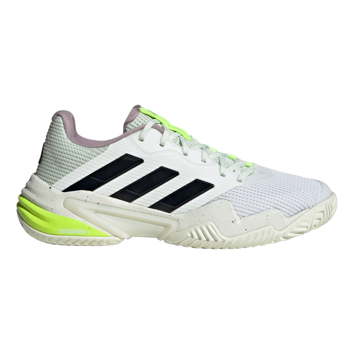 adidas Barricade 13 Chaussures toutes surfaces Femmes - blanc, vert fluo