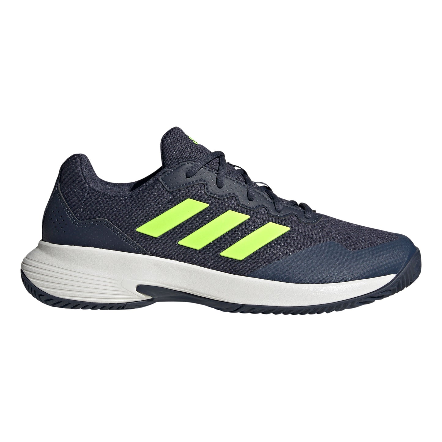 adidas Gamecourt 2 Chaussures toutes surfaces Hommes - bleu foncé, vert fluo