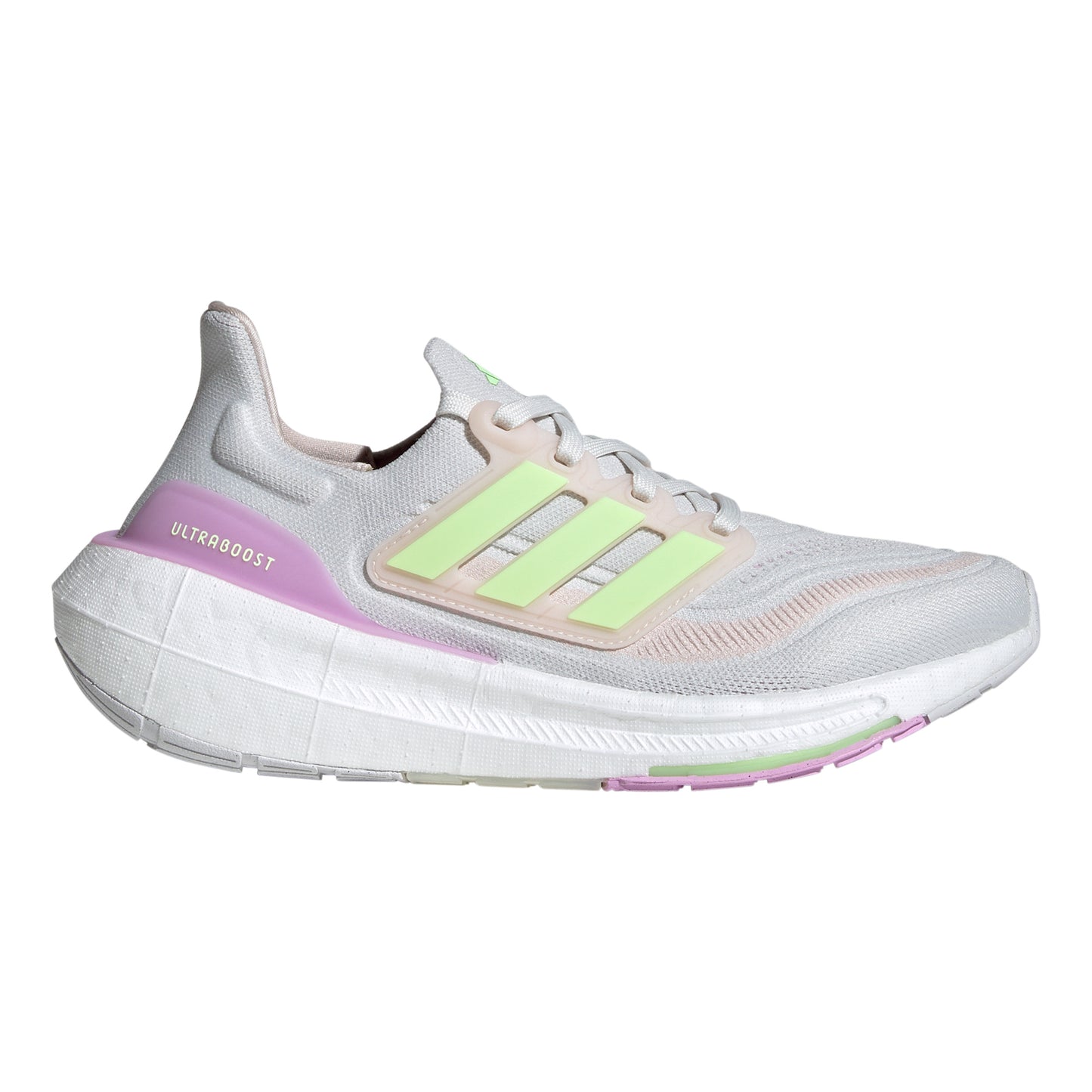 adidas Ultraboost Light Neutrale schoen Dames - crème, mauve