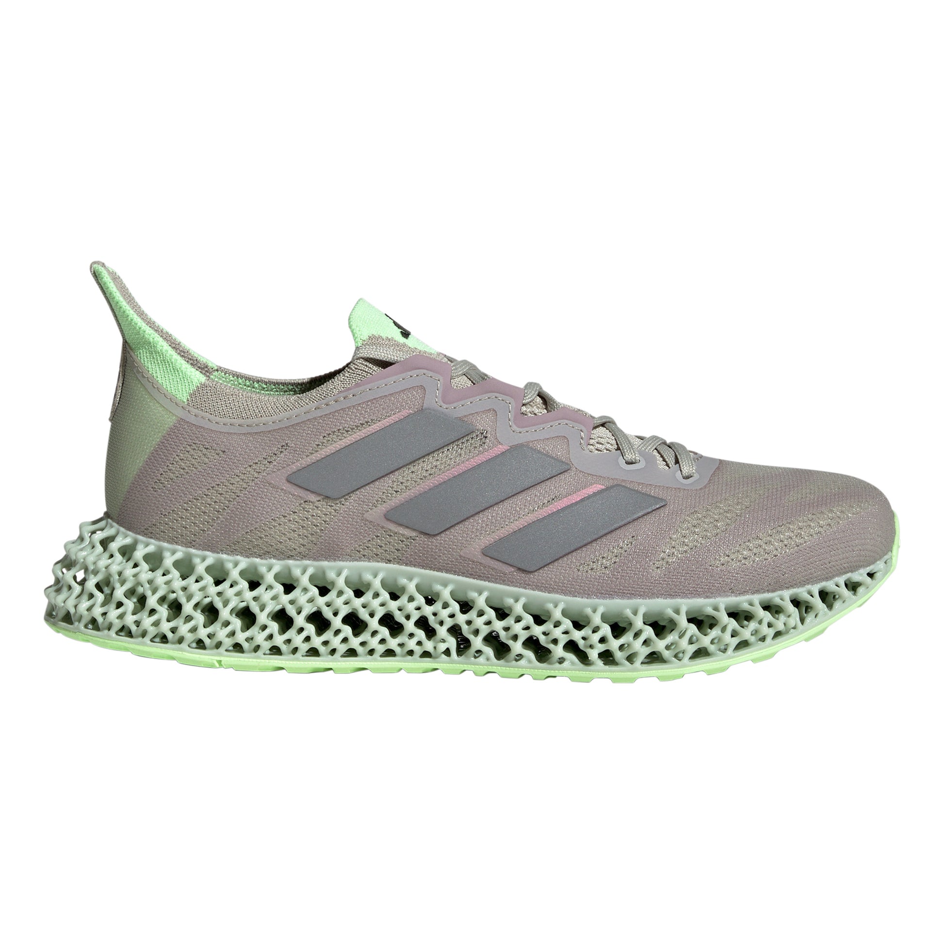adidas 4D FWD 3 Neutrale schoen Dames - grijs, lichtgroen